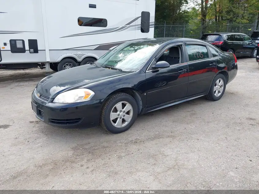 2009 Chevrolet Impala LT 2G1WT57N091306724 — фото 2