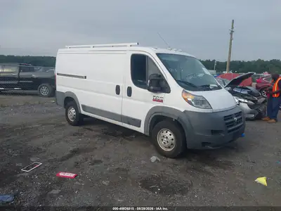2018 Ram ProMaster 1500 LOW Roof 136 WB, Левый задний угол