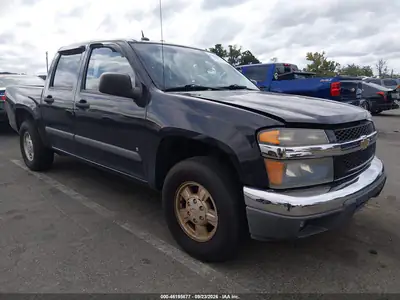 2008 Chevrolet Colorado LT, Left rear